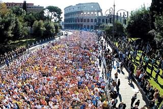 Partenza Maratona 2005